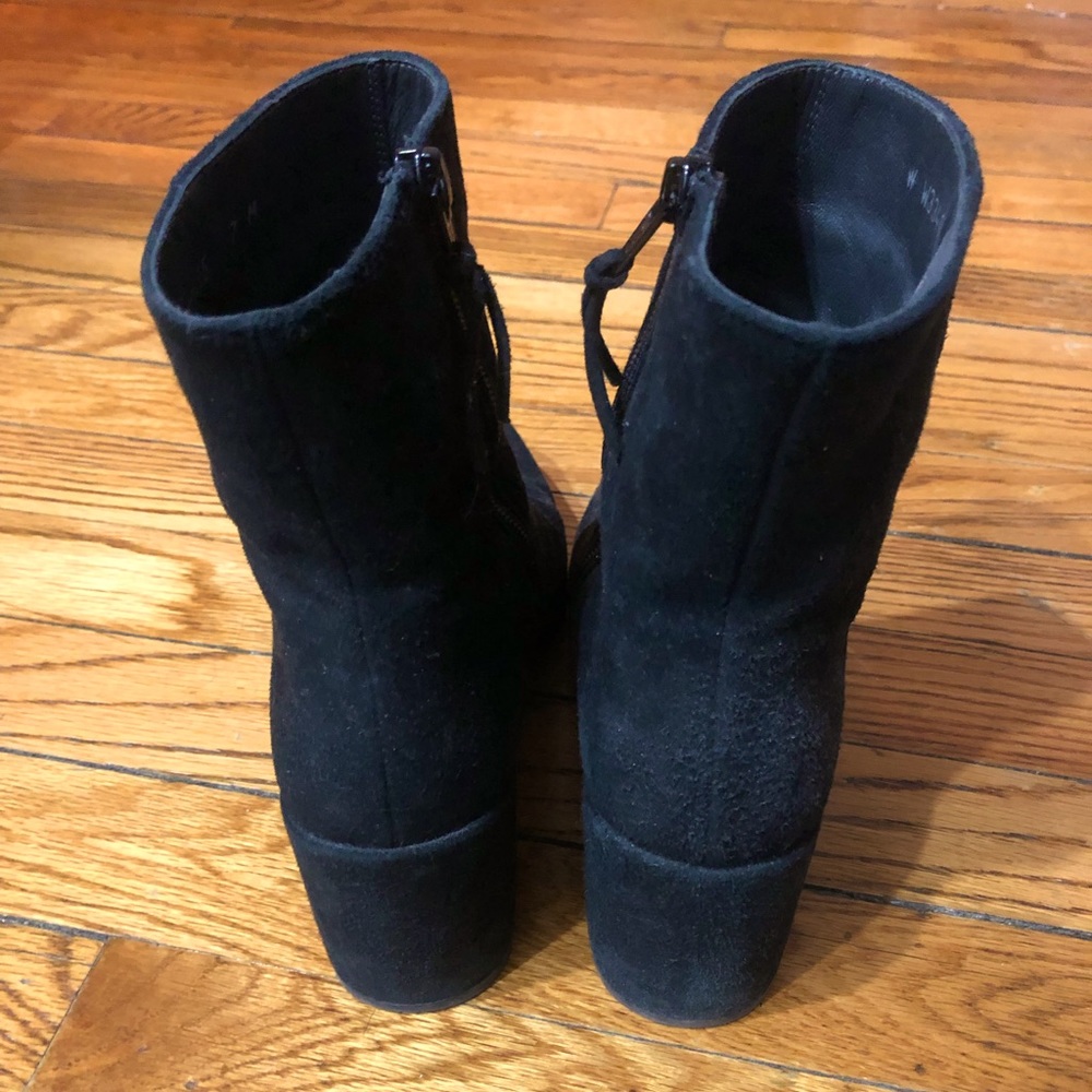 Stuart Weitzman Suede Booties Size 7 - Picture 2 of 4